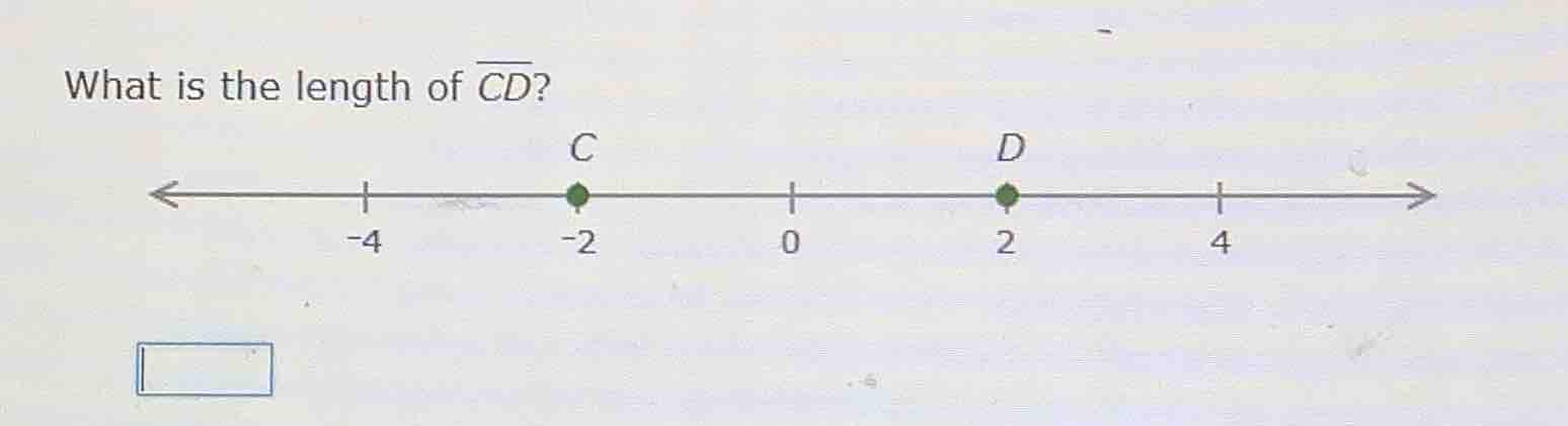 what is the length of \\(\\overline{cd}\\)?