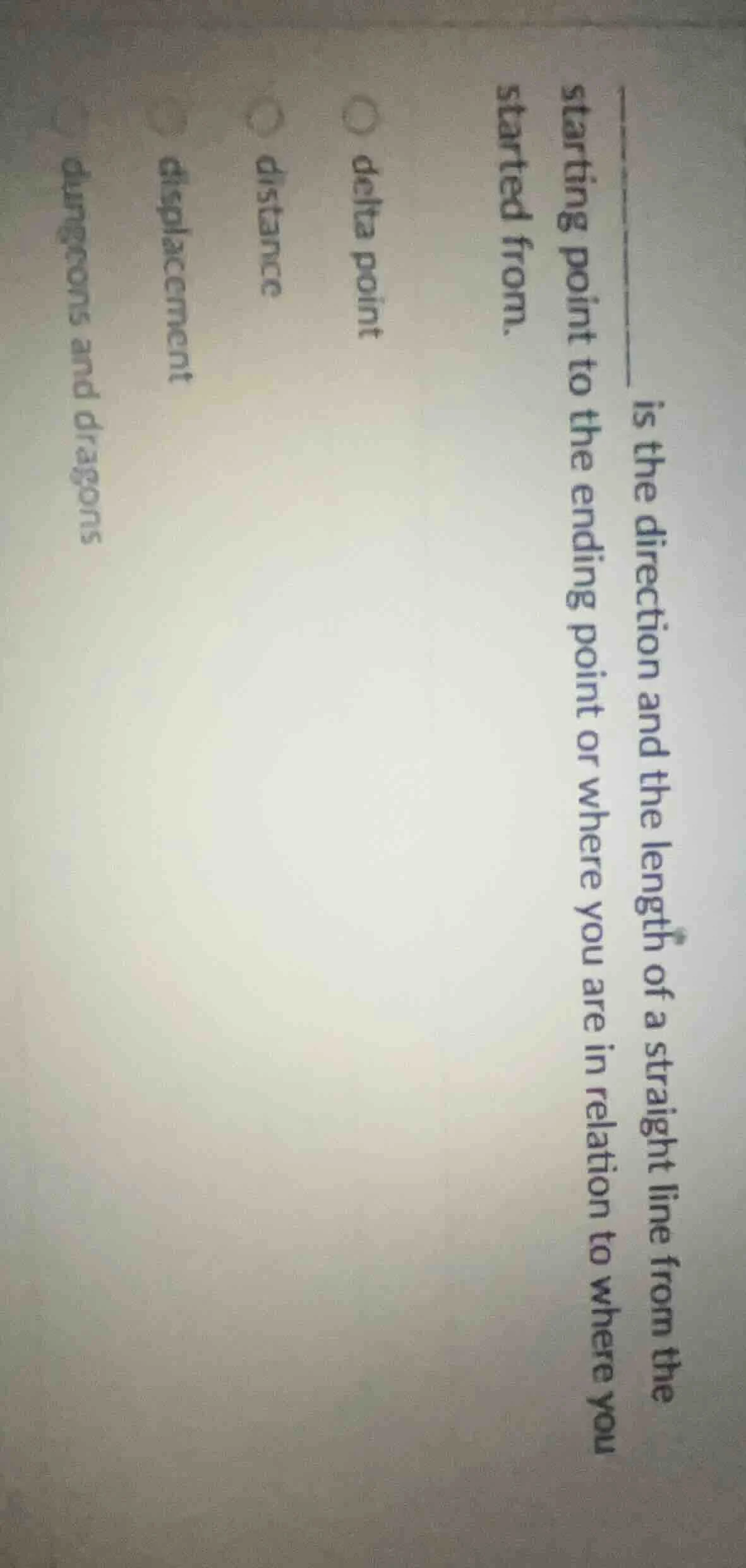 ______ is the direction and the length of a straight line from the star…