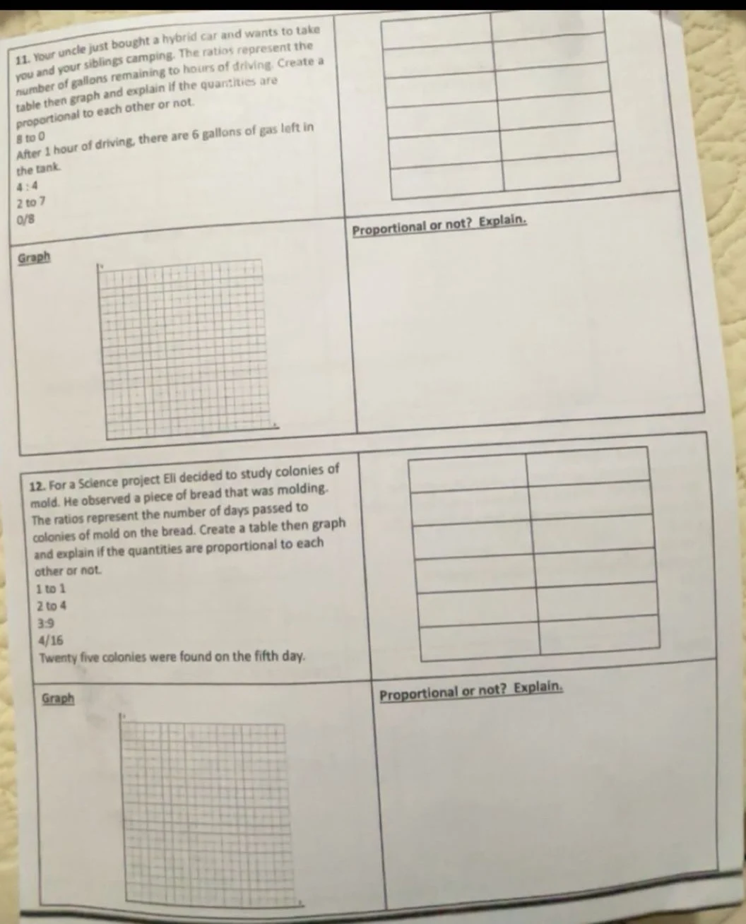 11. your uncle just bought a hybrid car and wants to take you and your …