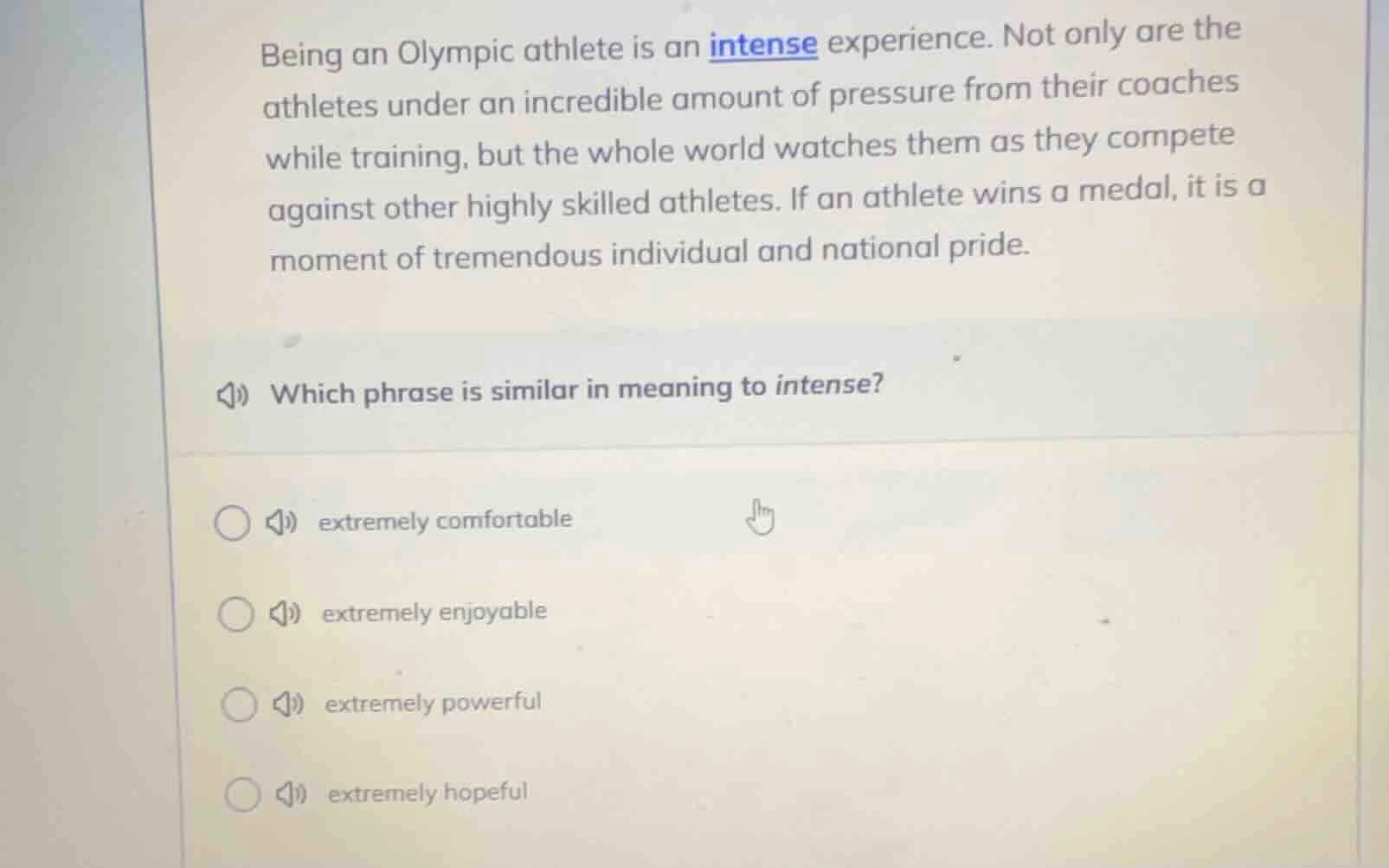 being an olympic athlete is an intense experience. not only are the ath…