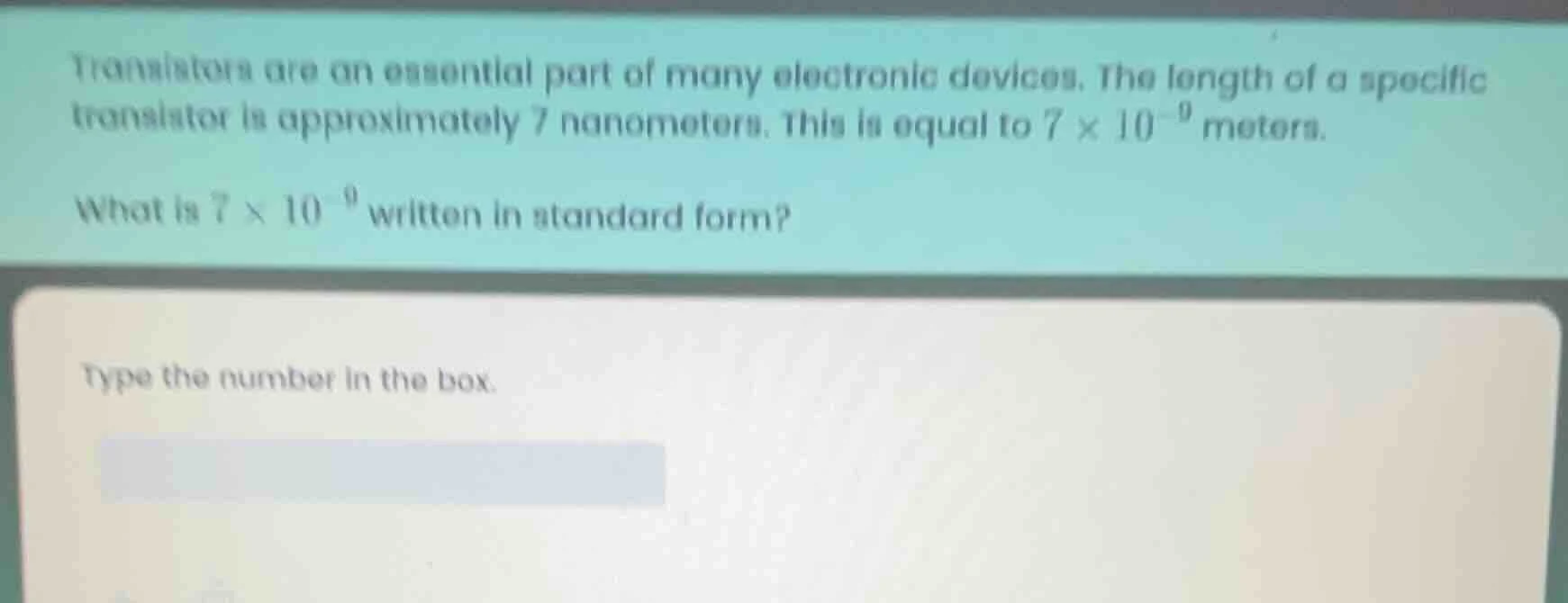 transistors are an essential part of many electronic devices. the lengt…