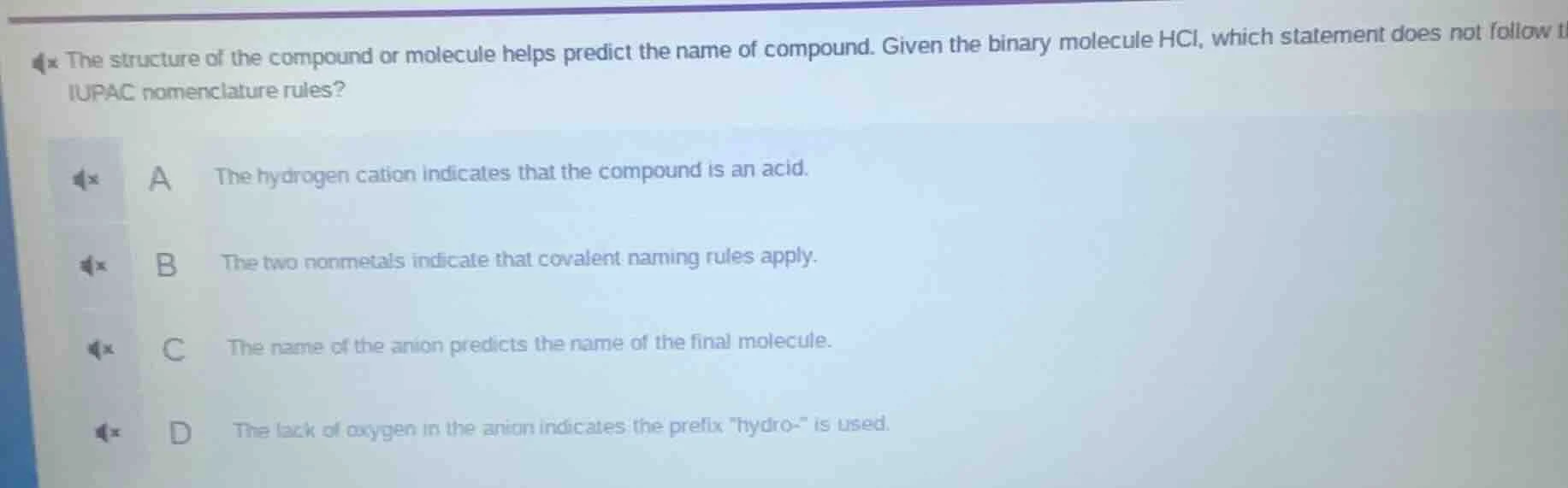 the structure of the compound or molecule helps predict the name of com…