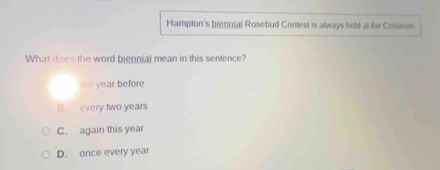 hamptons biennial rosebud contest is always held at the coliseum. what …