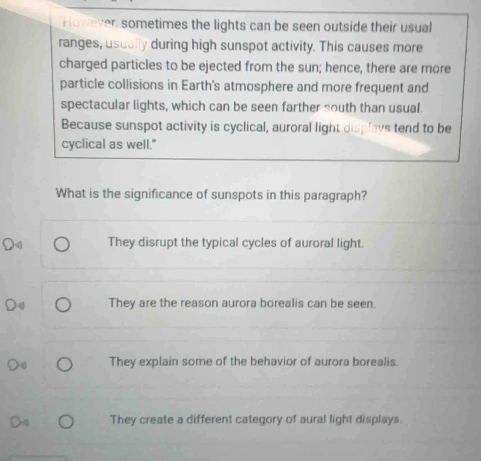 however, sometimes the lights can be seen outside their usual ranges, u…