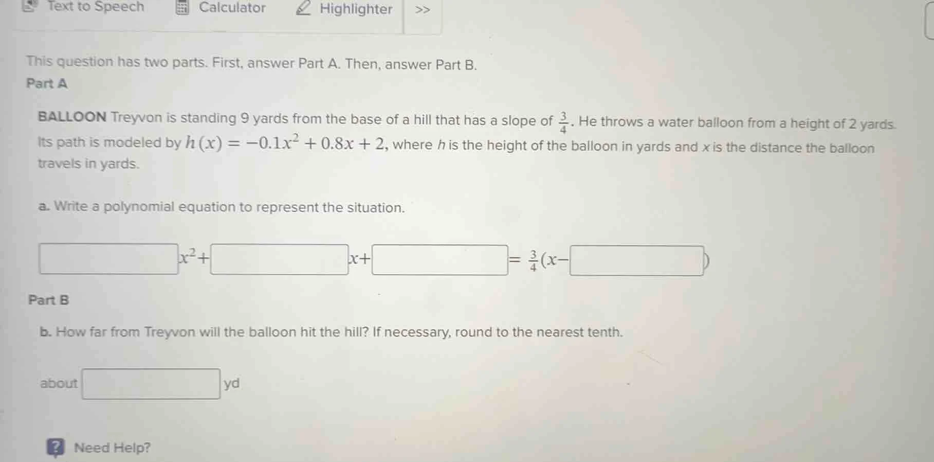 this question has two parts. first, answer part a. then, answer part b.…