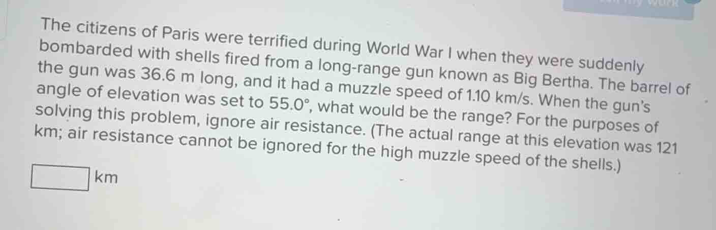 the citizens of paris were terrified during world war i when they were …