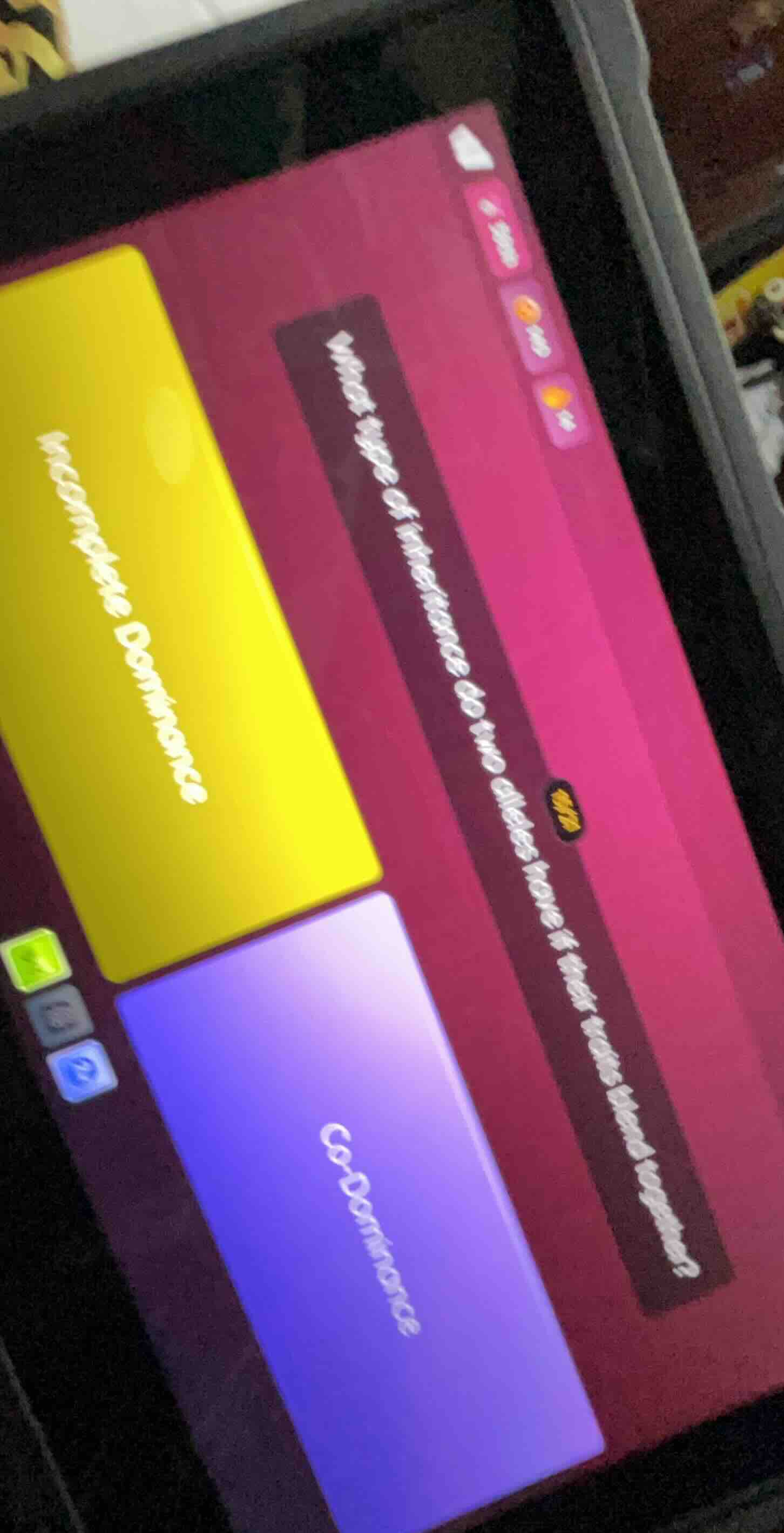 what type of inheritance do two alleles have if they traits blend toget…