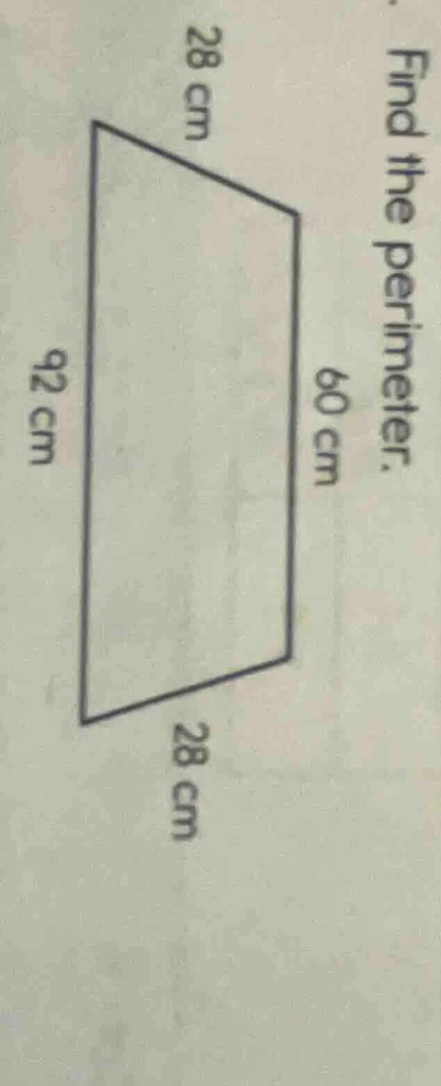 find the perimeter.