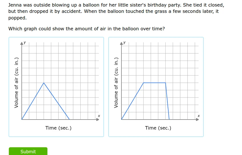 jenna was outside blowing up a balloon for her little sisters birthday …