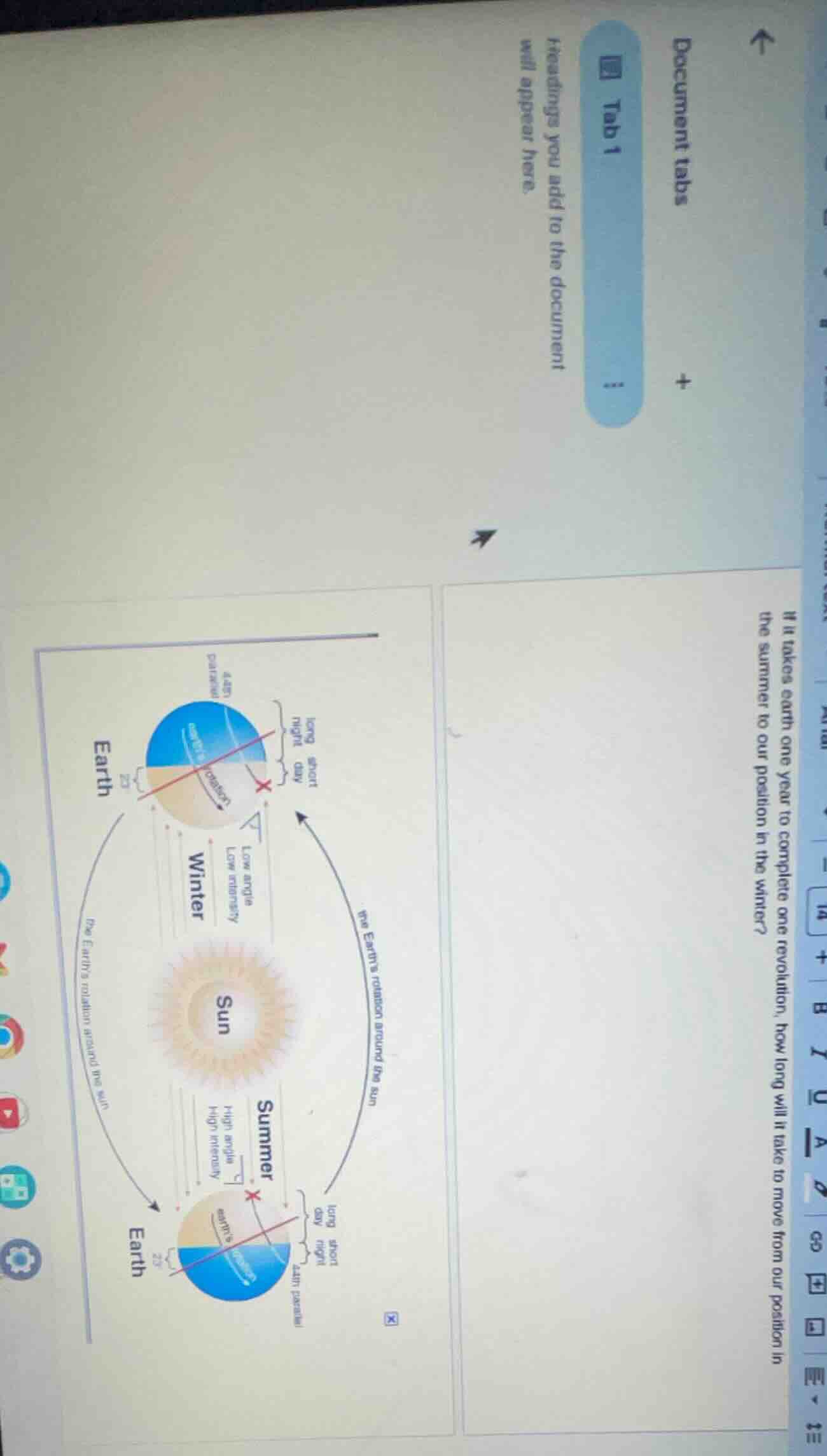 if it takes earth one year to complete one revolution, how long will it…