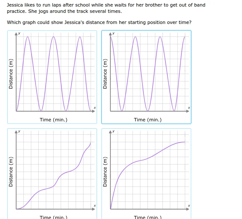 jessica likes to run laps after school while she waits for her brother …