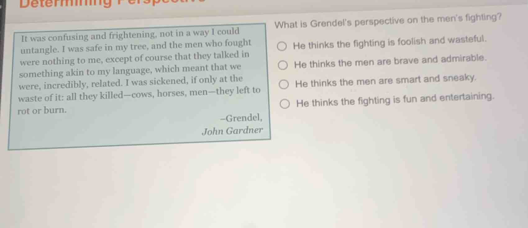 it was confusing and frightening, not in a way i could untangle. i was …