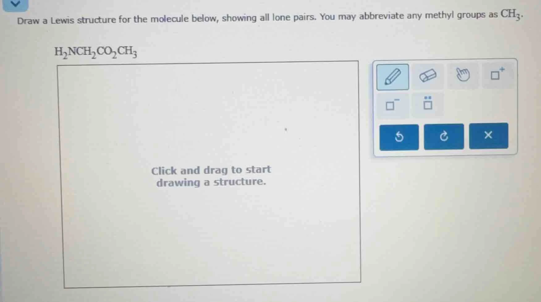 draw a lewis structure for the molecule below, showing all lone pairs. …