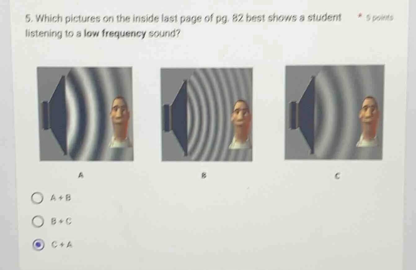 5. which pictures on the inside last page of pg. 82 best shows a studen…