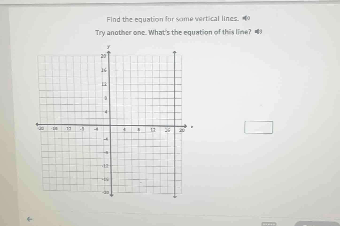 find the equation for some vertical lines. try another one. what’s the …