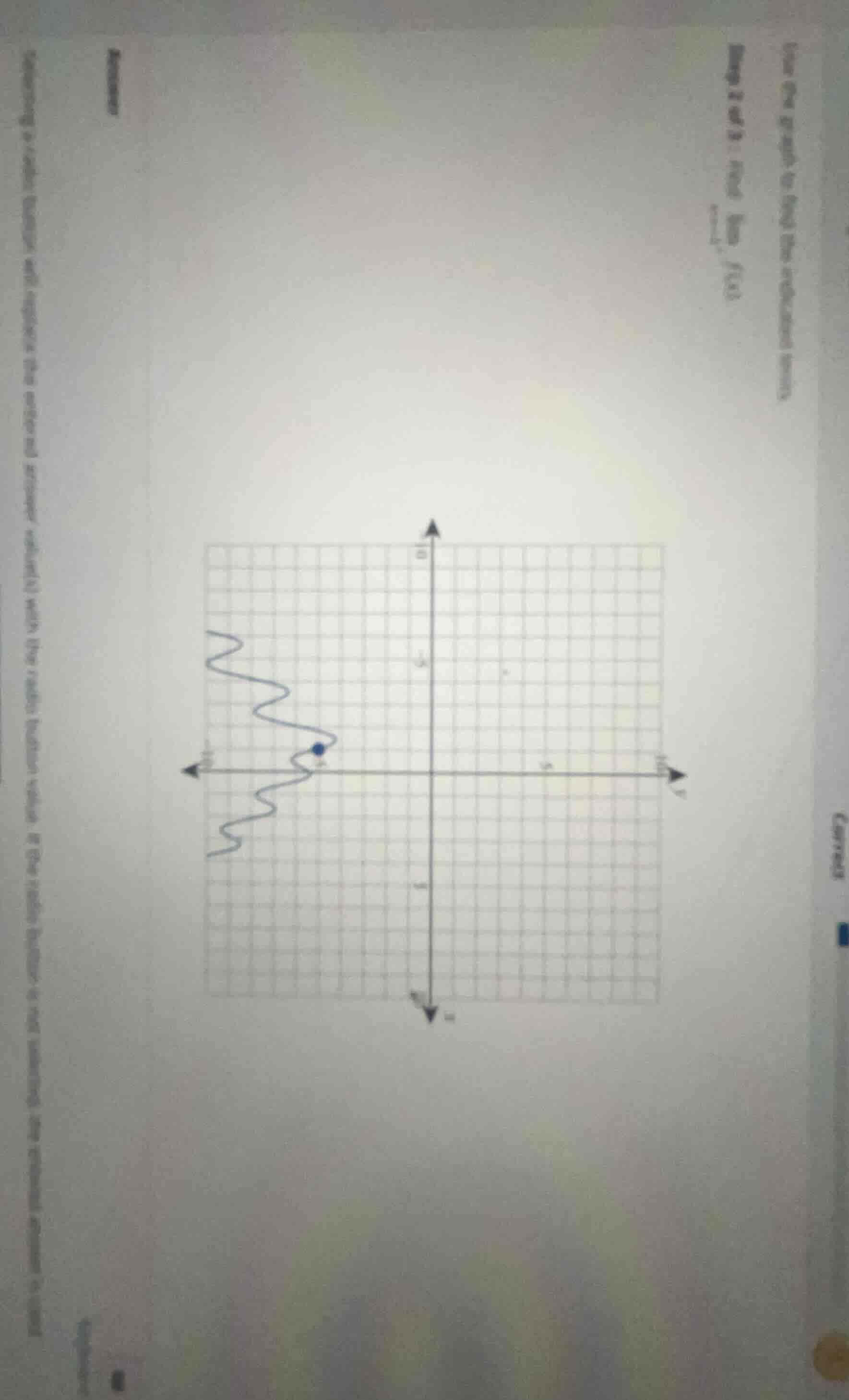 use the graph of the function f(x) to answer the question.question: wha…