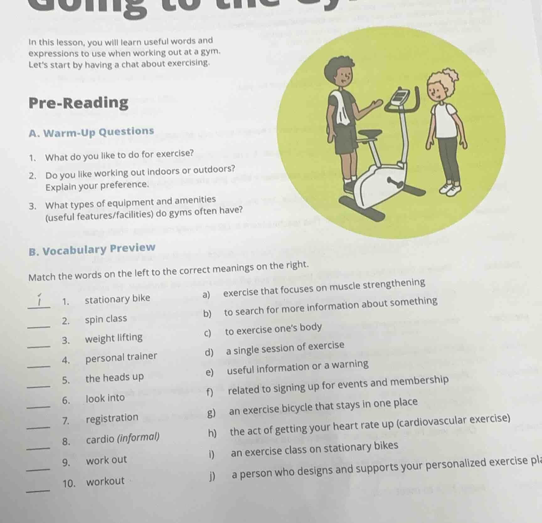 in this lesson, you will learn useful words and expressions to use when…