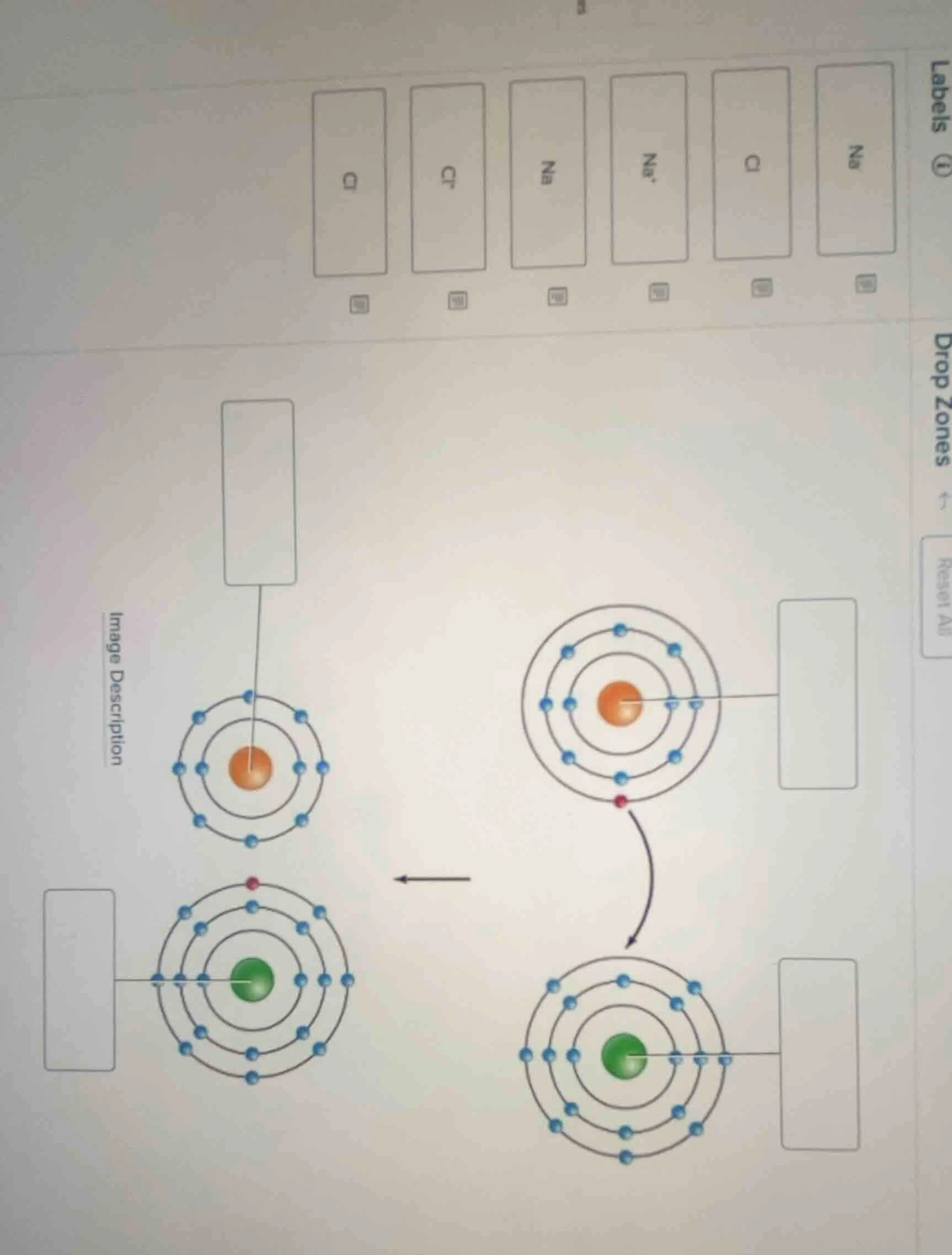 labels ① drop zones ← reset all image description