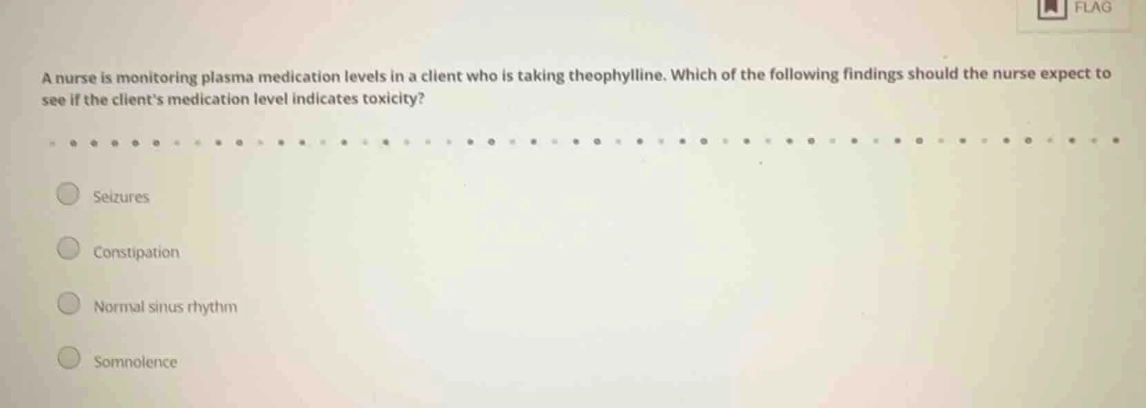 a nurse is monitoring plasma medication levels in a client who is takin…