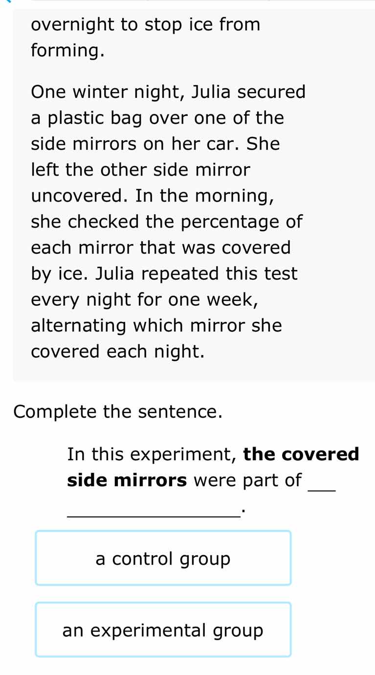 overnight to stop ice from forming. one winter night, julia secured a p…