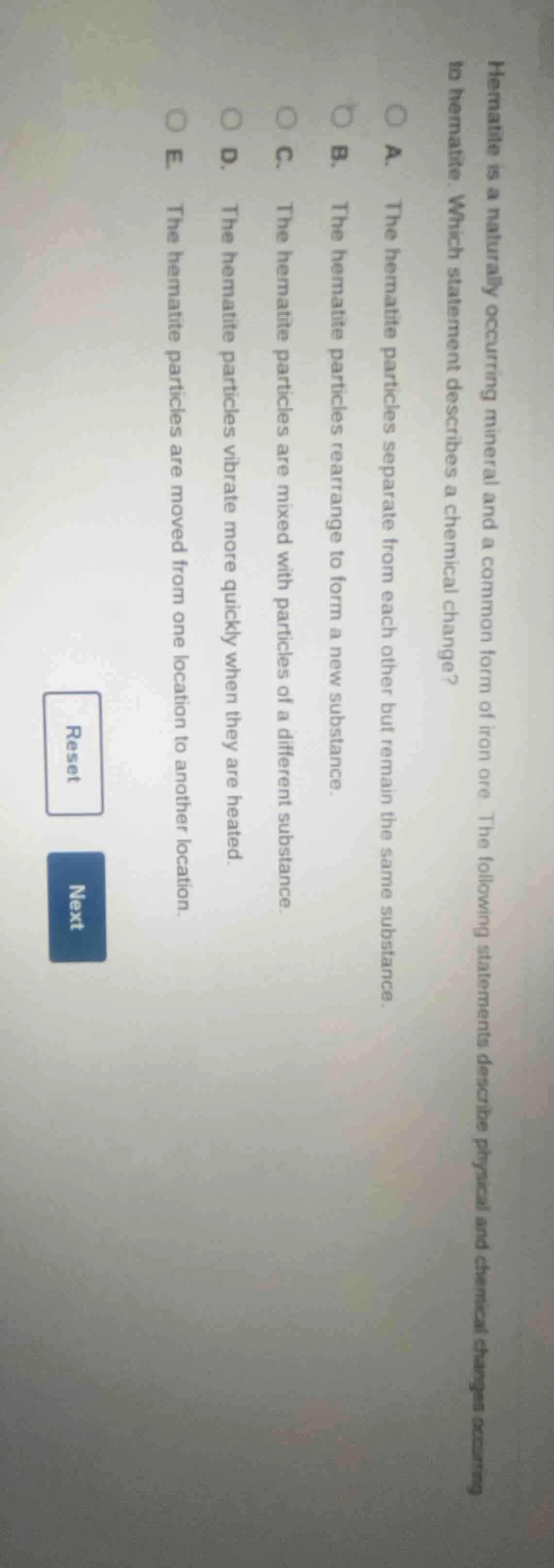 hematite is a naturally occurring mineral and a common form of iron ore…