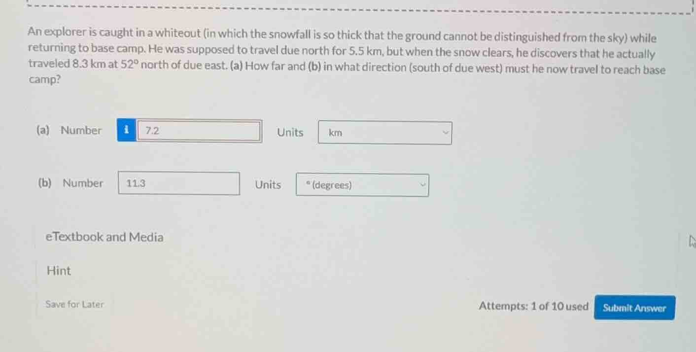 an explorer is caught in a whiteout (in which the snowfall is so thick …