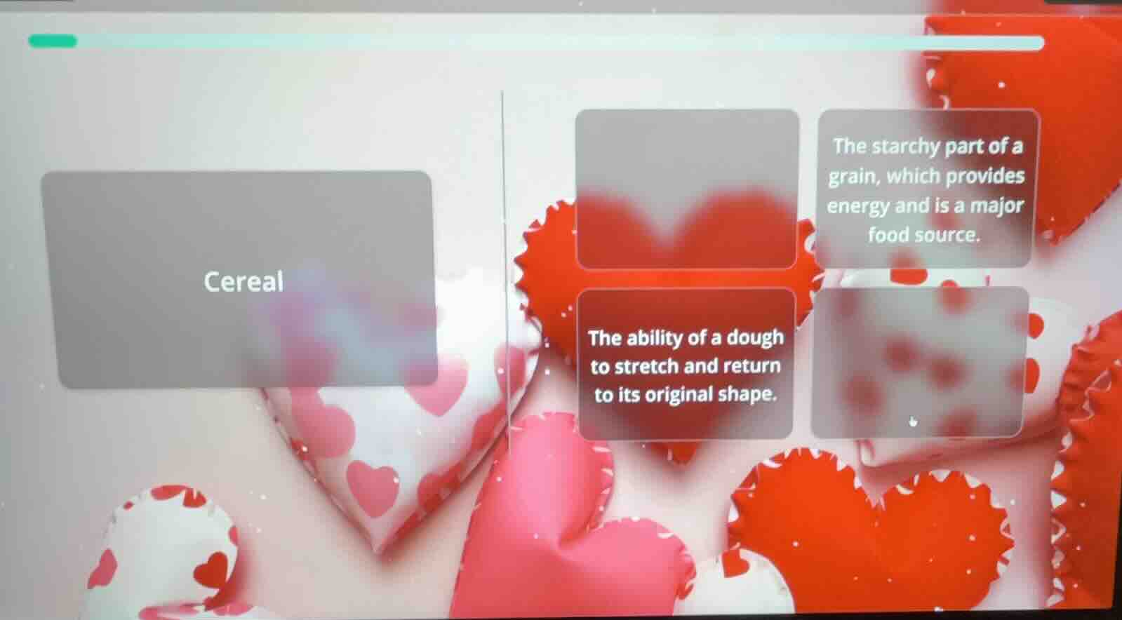 cereal the starchy part of a grain, which provides energy and is a majo…