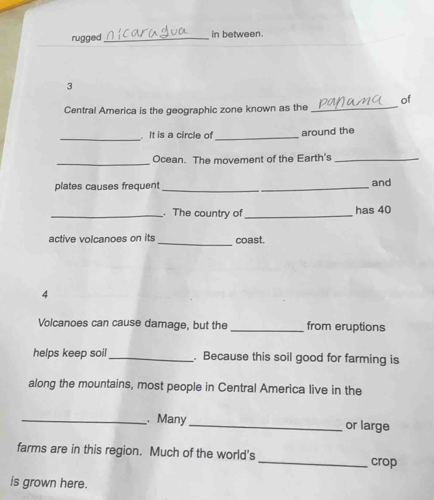 rugged nicaragua in between. 3 central america is the geographic zone k…