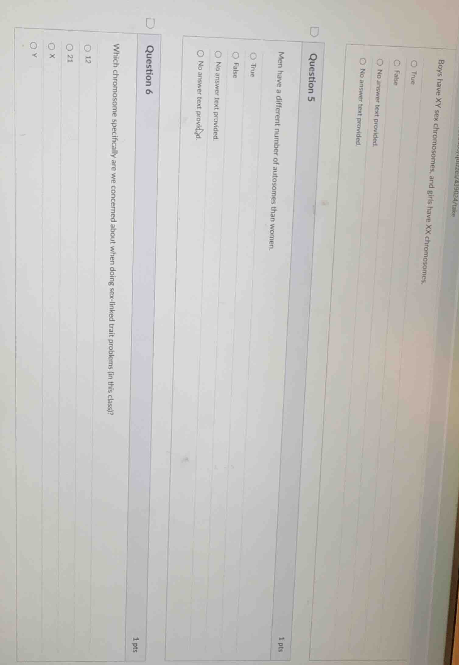 boys have xy sex chromosomes, and girls have xx chromosomes. true false…