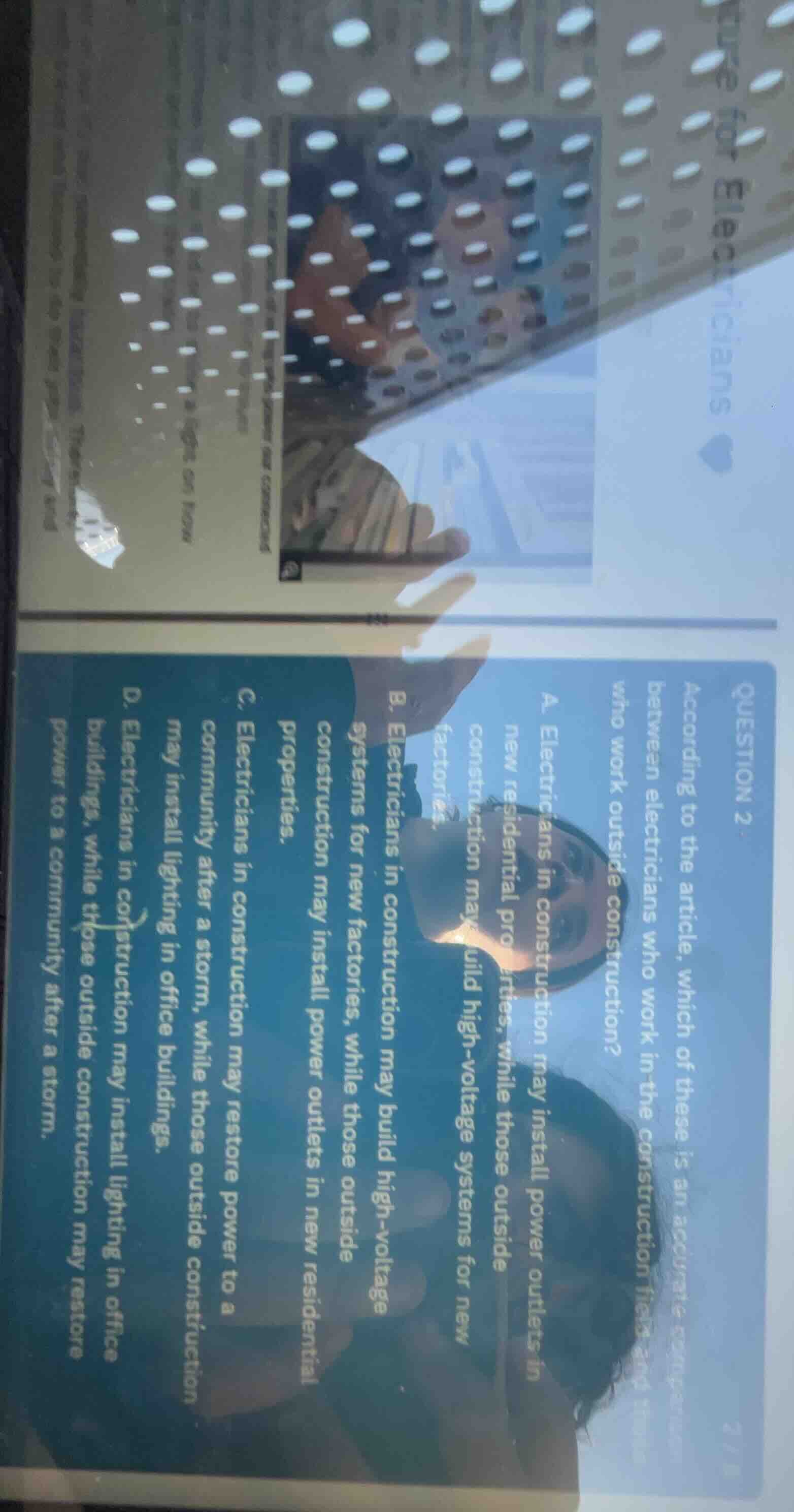 question 2. according to the article, which of these is an accurate com…