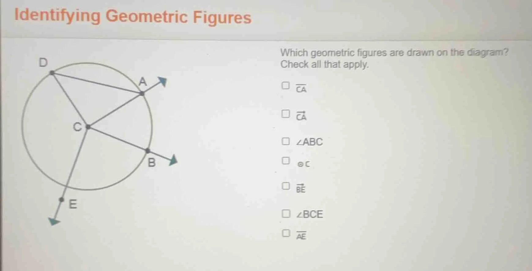 identifying geometric figures which geometric figures are drawn on the …