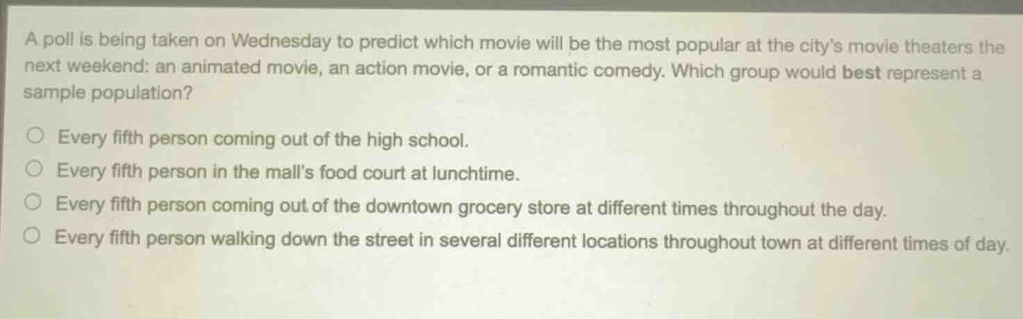 a poll is being taken on wednesday to predict which movie will be the m…