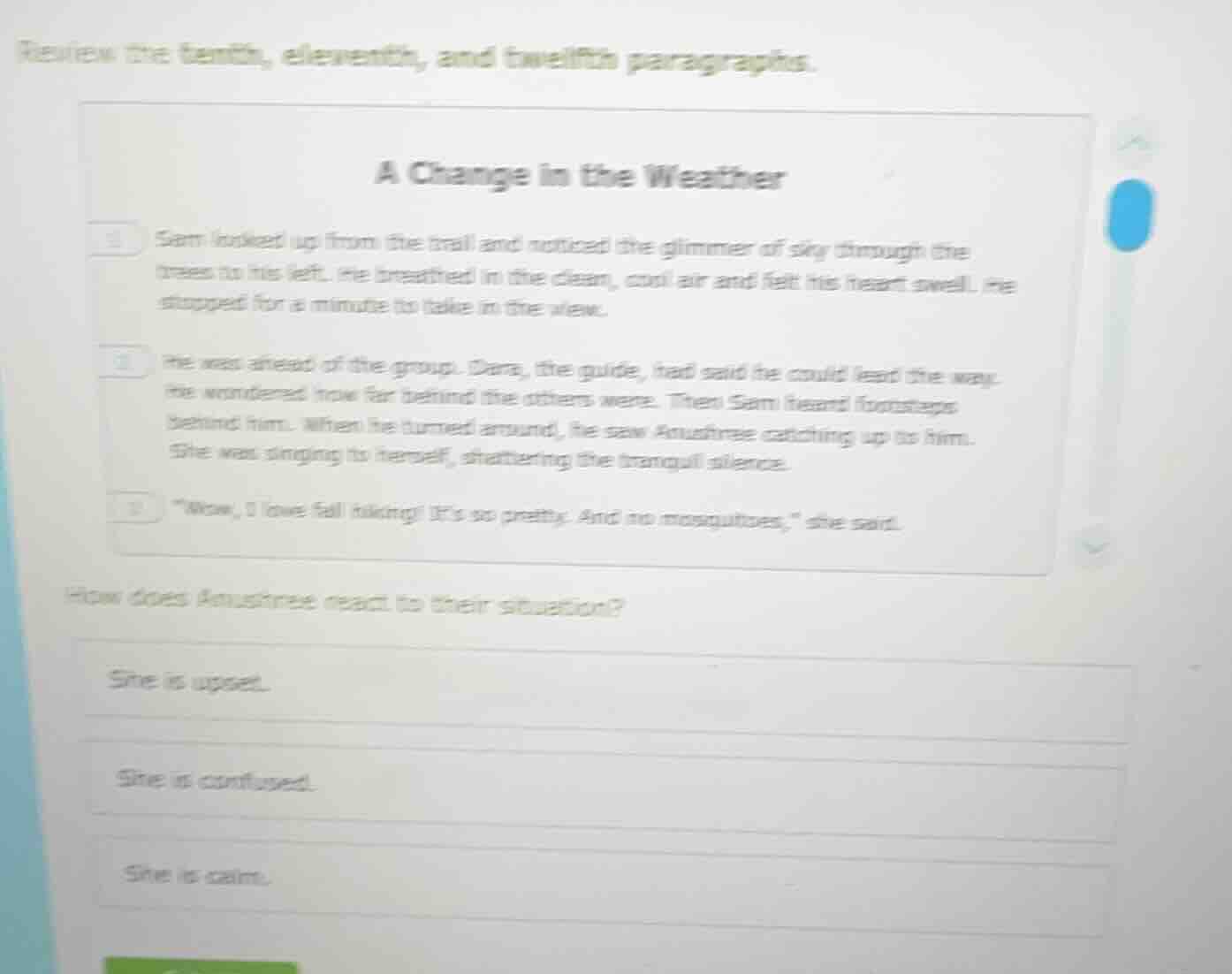 review the tenth, eleventh, and twelfth paragraphs. a change in the wea…