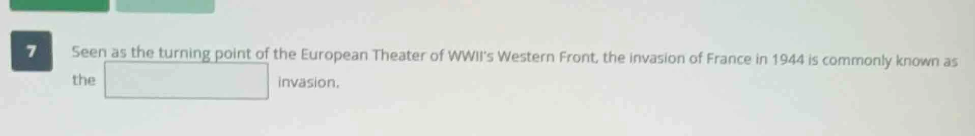 7 seen as the turning point of the european theater of wwiis western fr…