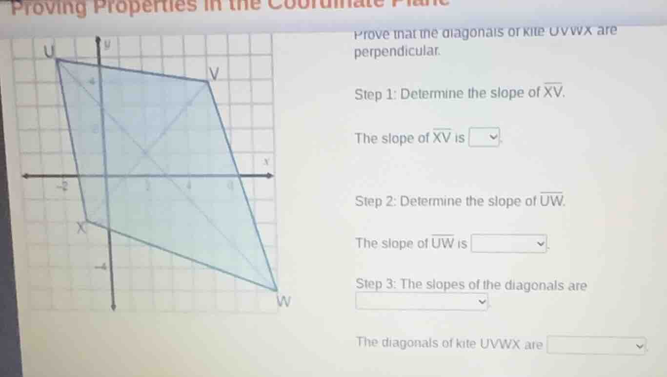 proving properties in the coordinate plane prove that the diagonals of …