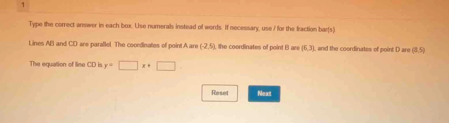 type the correct answer in each box. use numerals instead of words. if …
