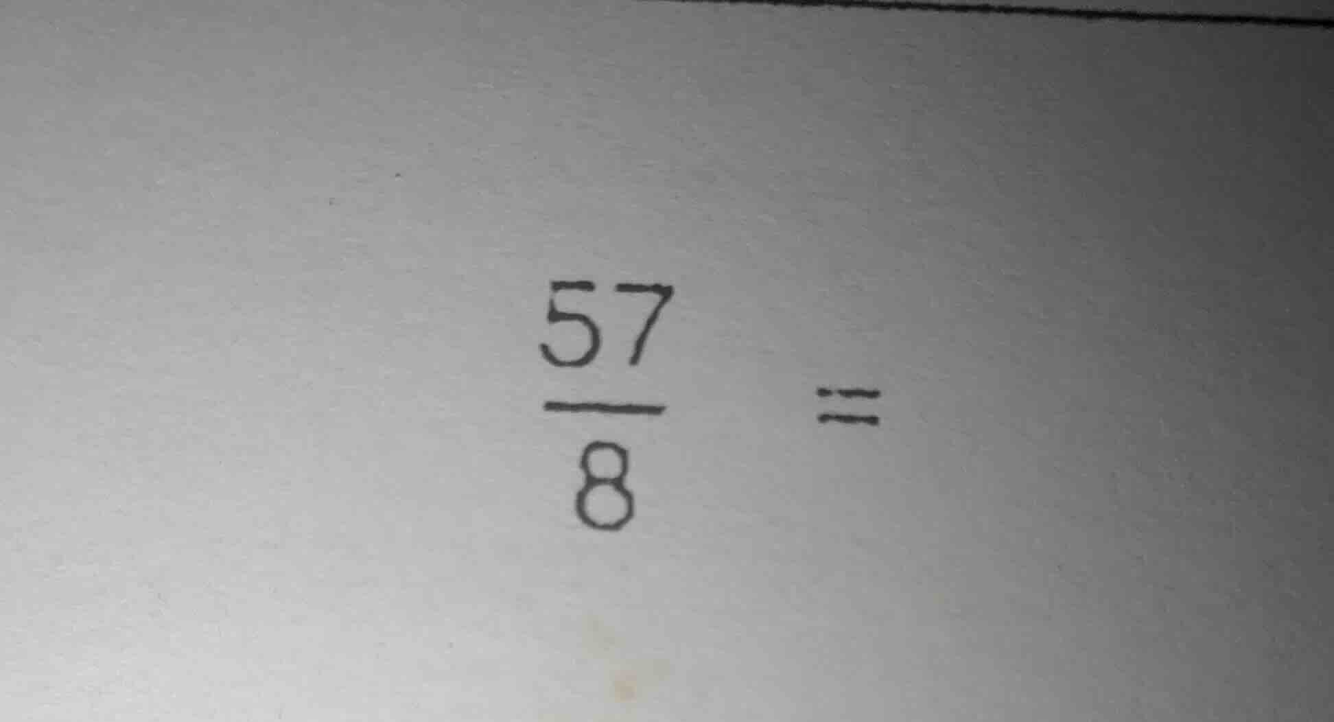 (\frac{57}{8}=)