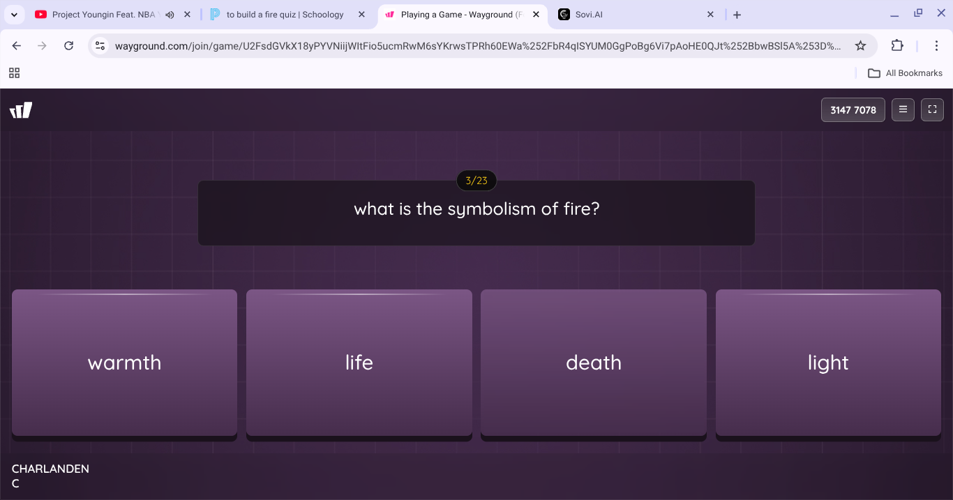 what is the symbolism of fire? warmth life death light