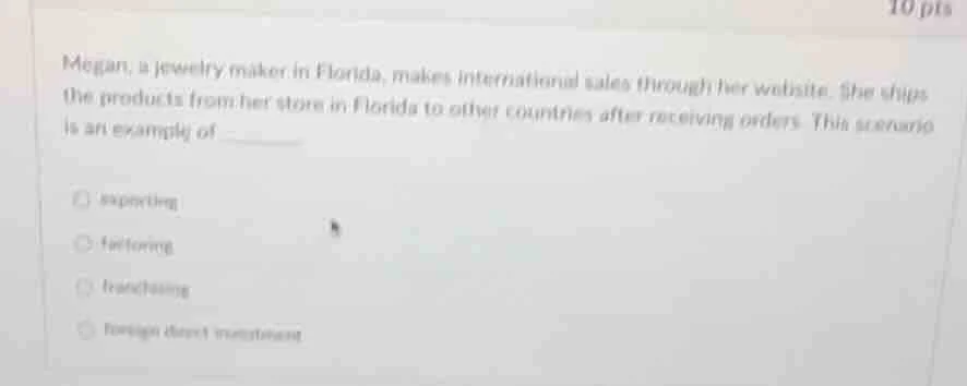 megan, a jewelry maker in florida, makes international sales through he…