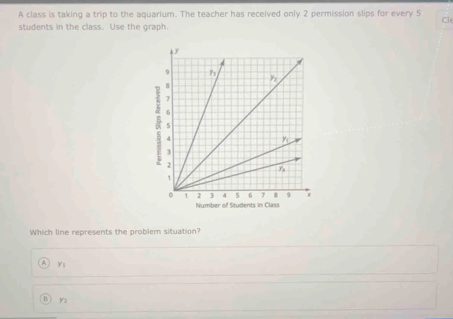 a class is taking a trip to the aquarium. the teacher has received only…