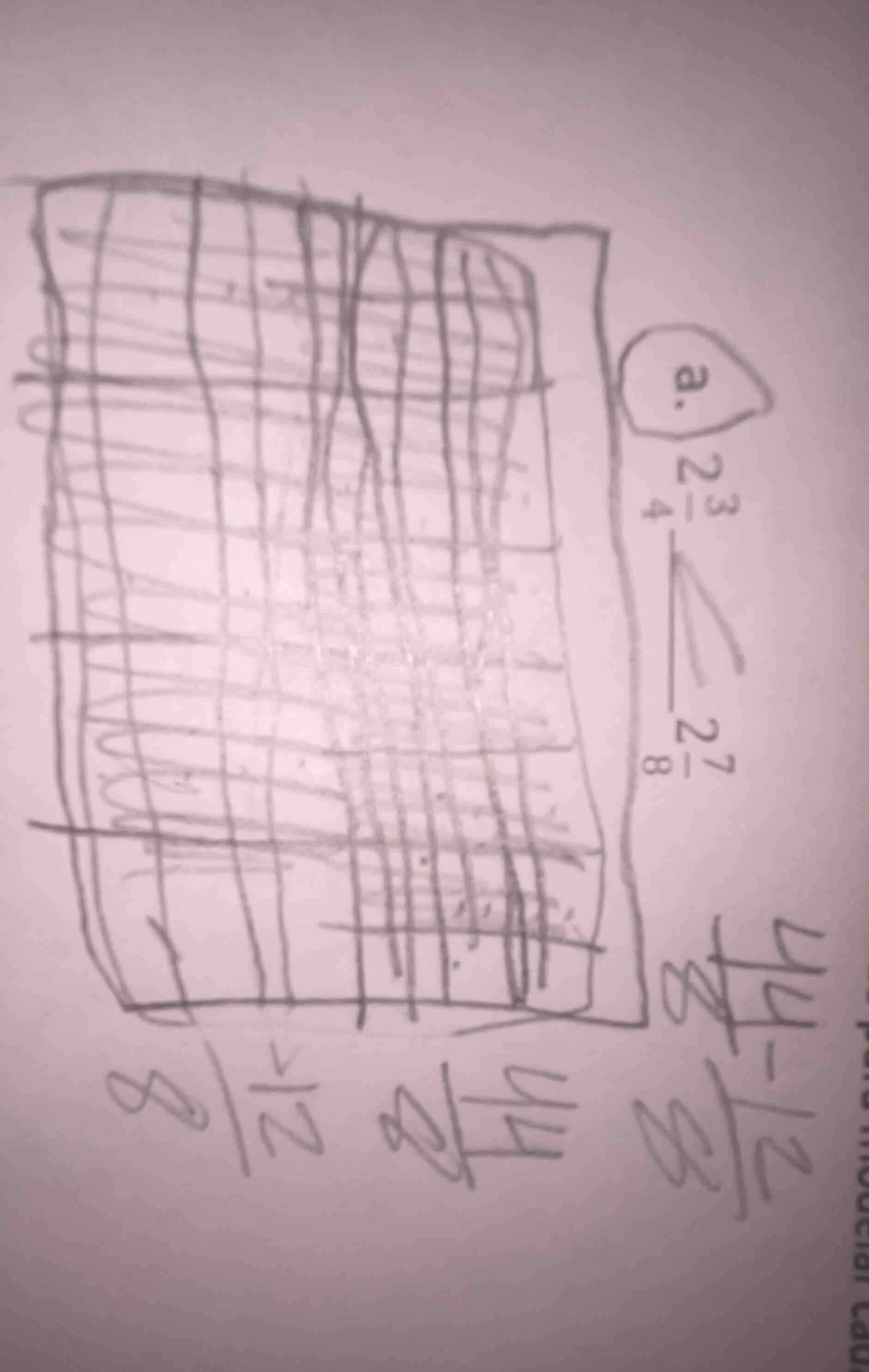 a. $2\\frac{3}{4}$ $2\\frac{7}{8}$