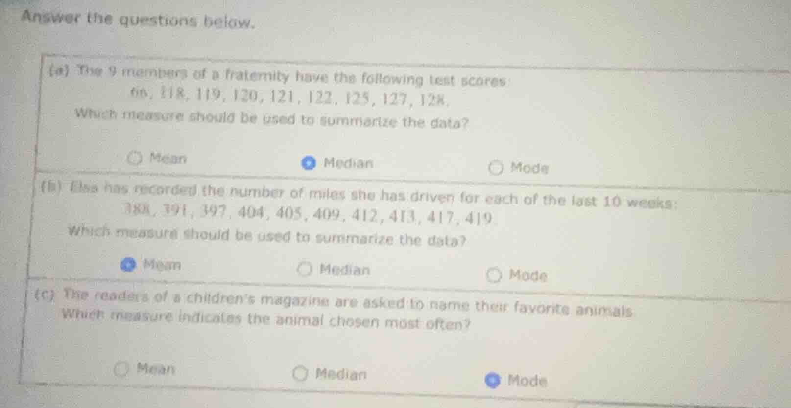 answer the questions below. (a) the 9 members of a fraternity have the …