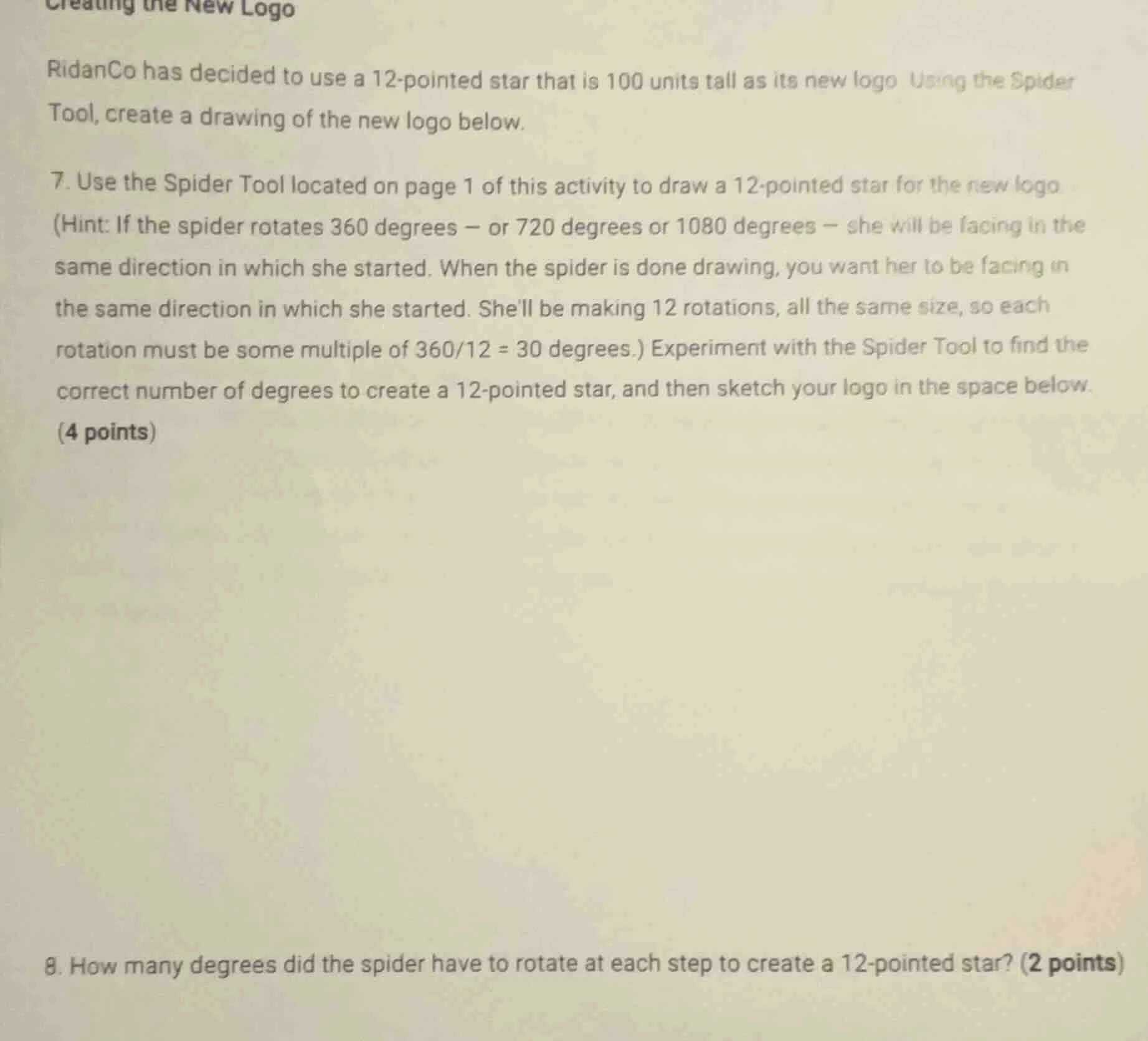 creating the new logo ridanco has decided to use a 12 - pointed star th…