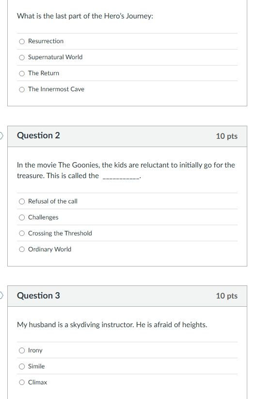 what is the last part of the heros journey: - resurrection - supernatur…