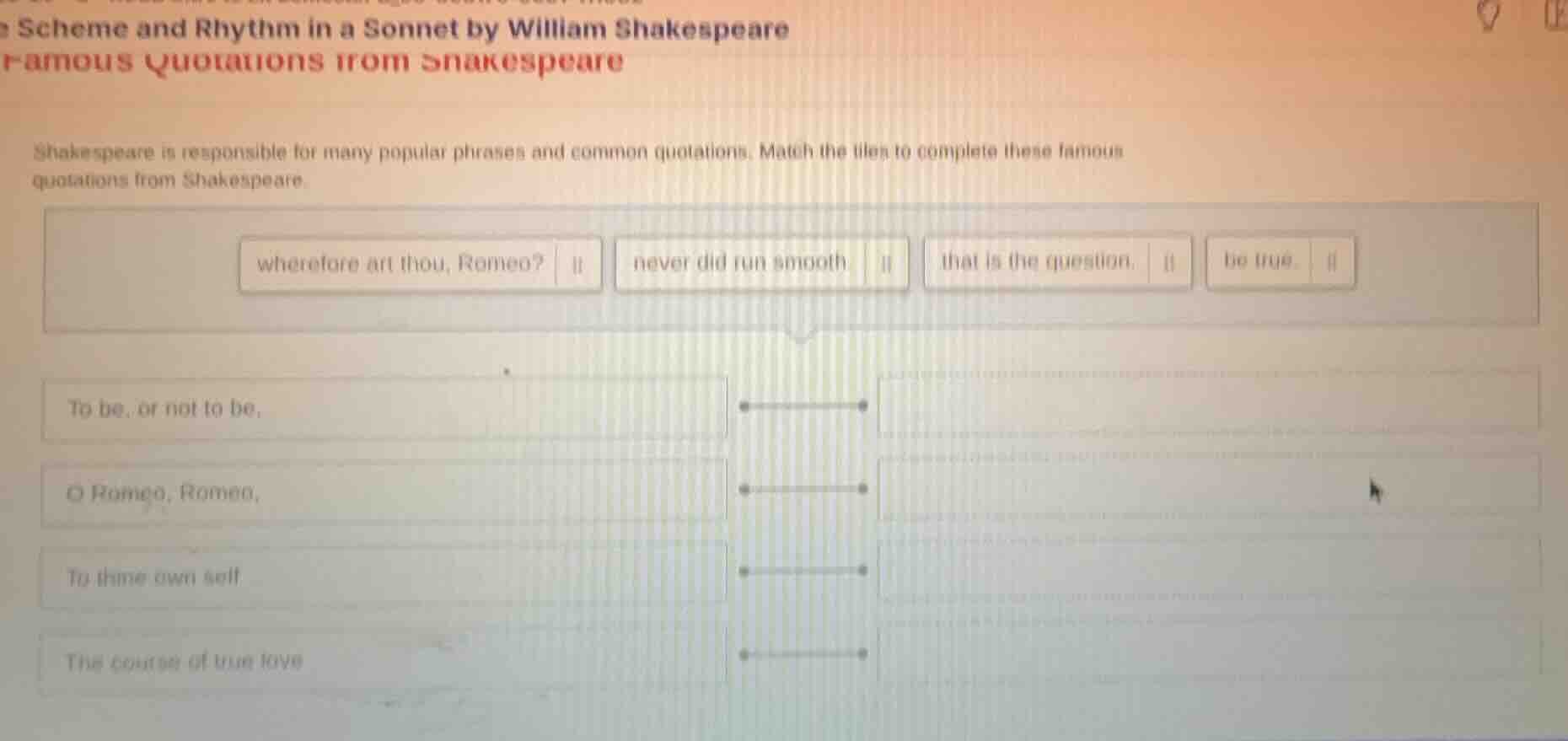 scheme and rhythm in a sonnet by william shakespeare famous quotations …