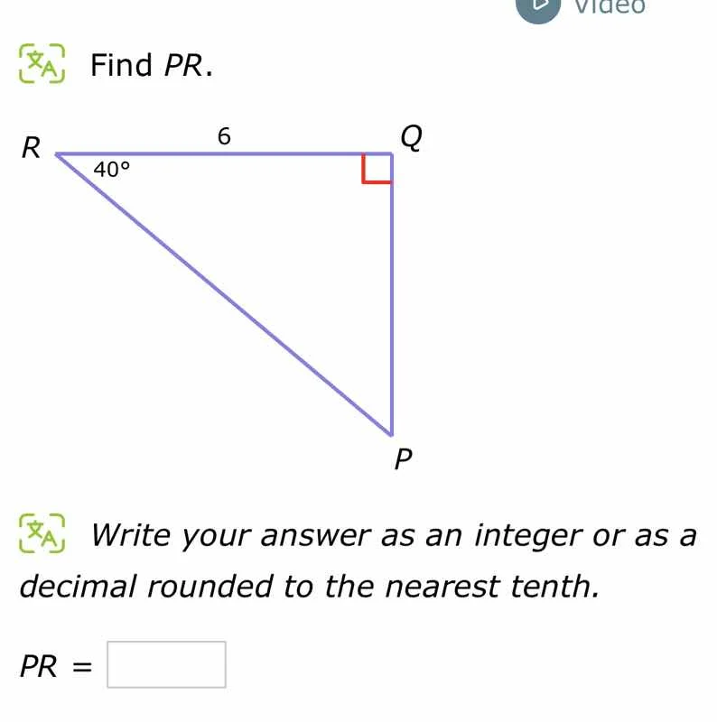 find pr. write your answer as an integer or as a decimal rounded to the…