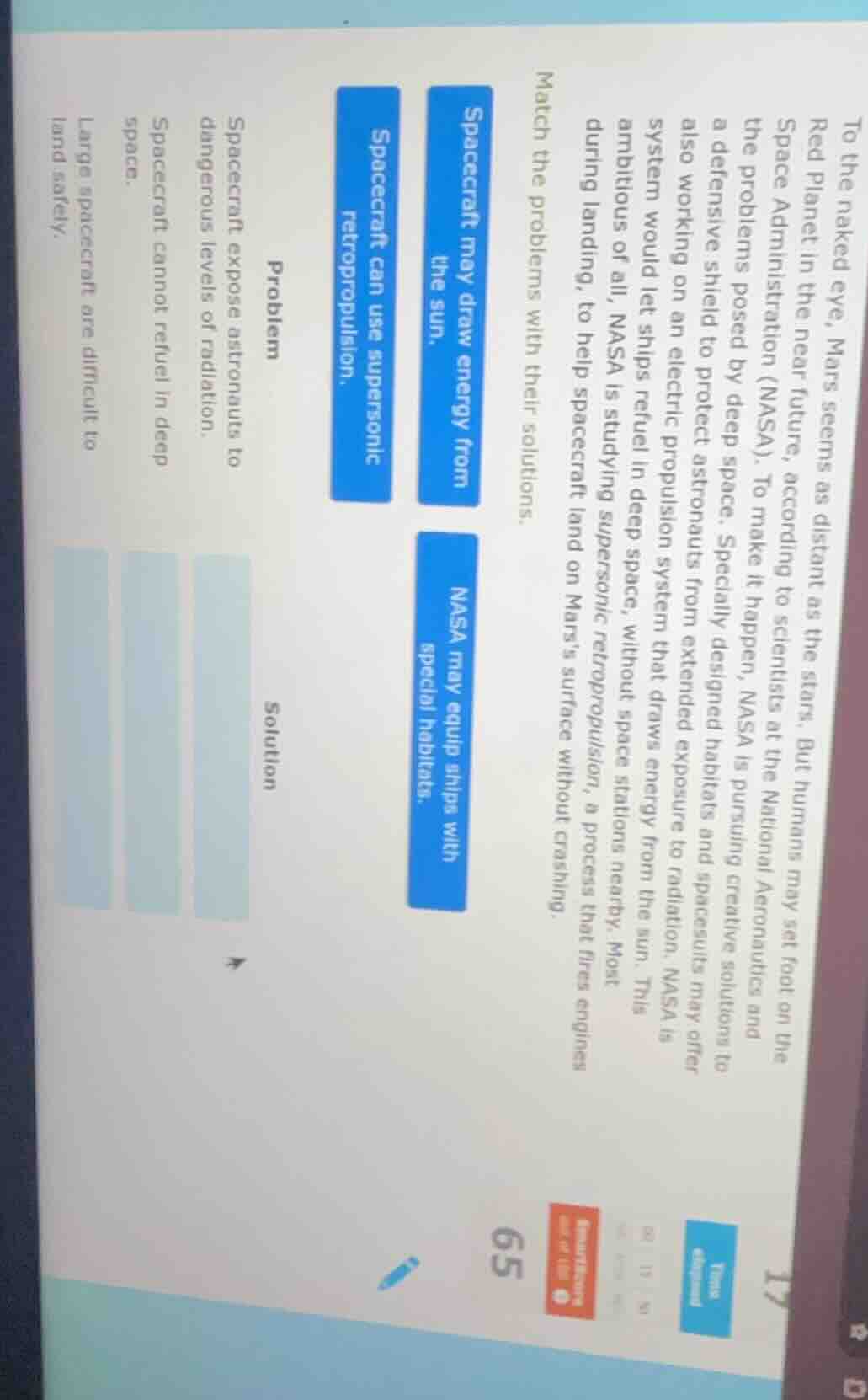 to the naked eye, mars seems as distant as the stars. but humans may se…