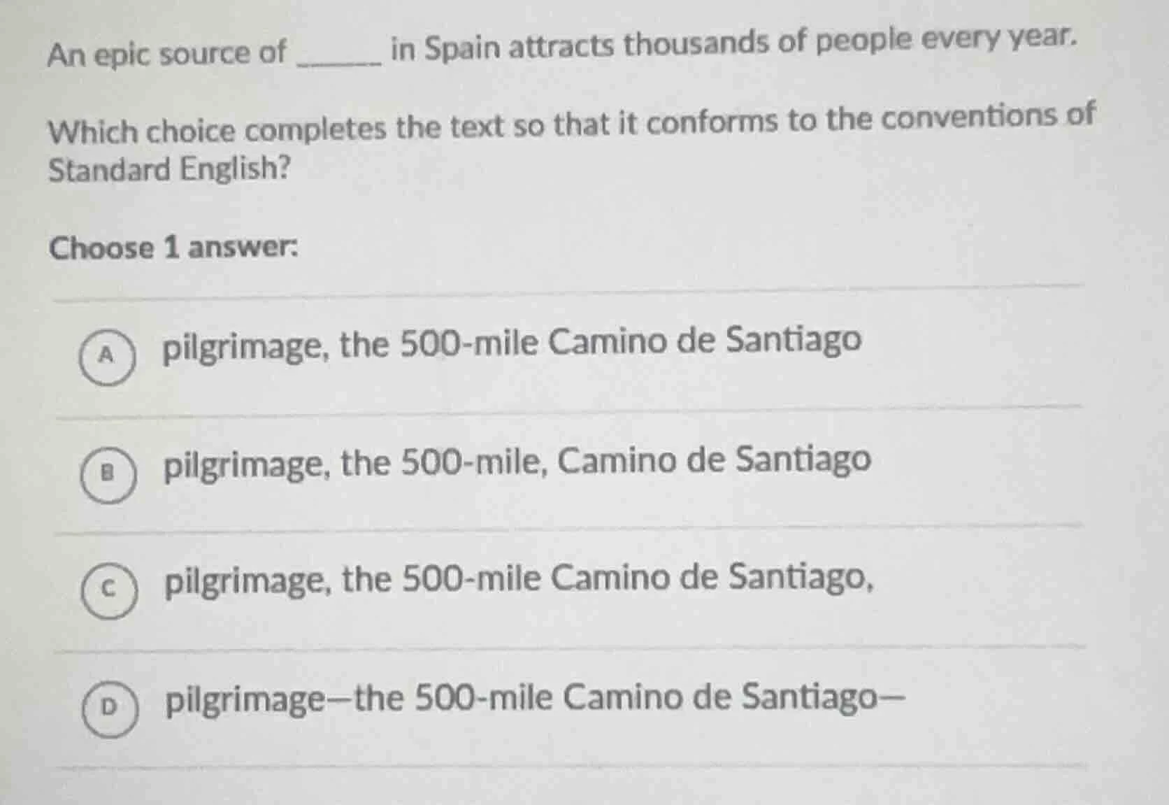an epic source of ______ in spain attracts thousands of people every ye…