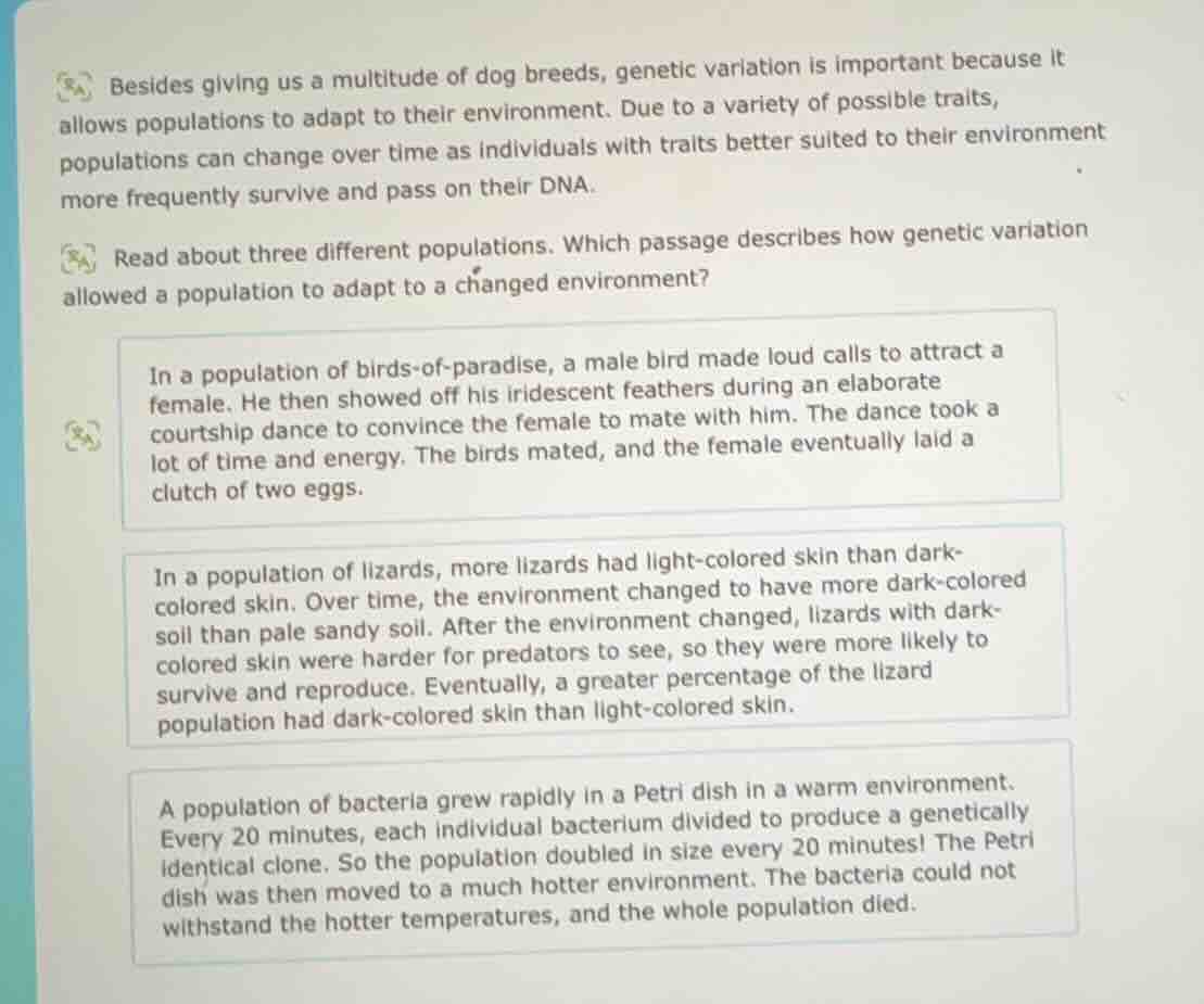 besides giving us a multitude of dog breeds, genetic variation is impor…