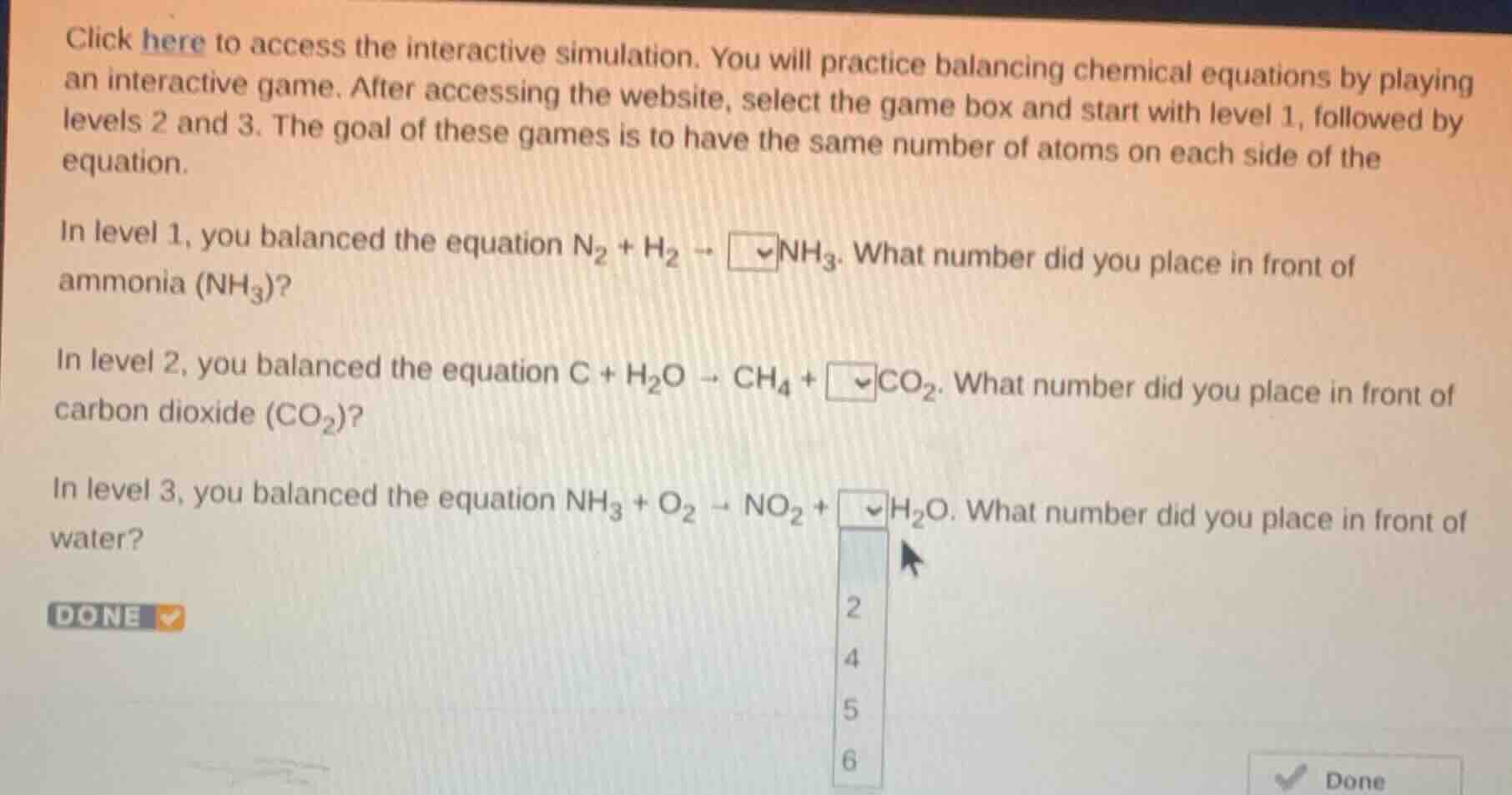 click here to access the interactive simulation. you will practice bala…